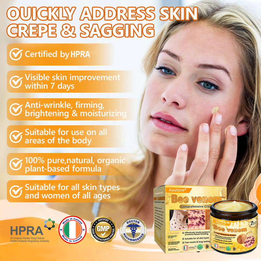 Made and Shipped from Ireland 🇮🇪 AWZLOVE® Bee Venom Comprehensive Cream 🐝 LAST DAY 80% OFF 💐